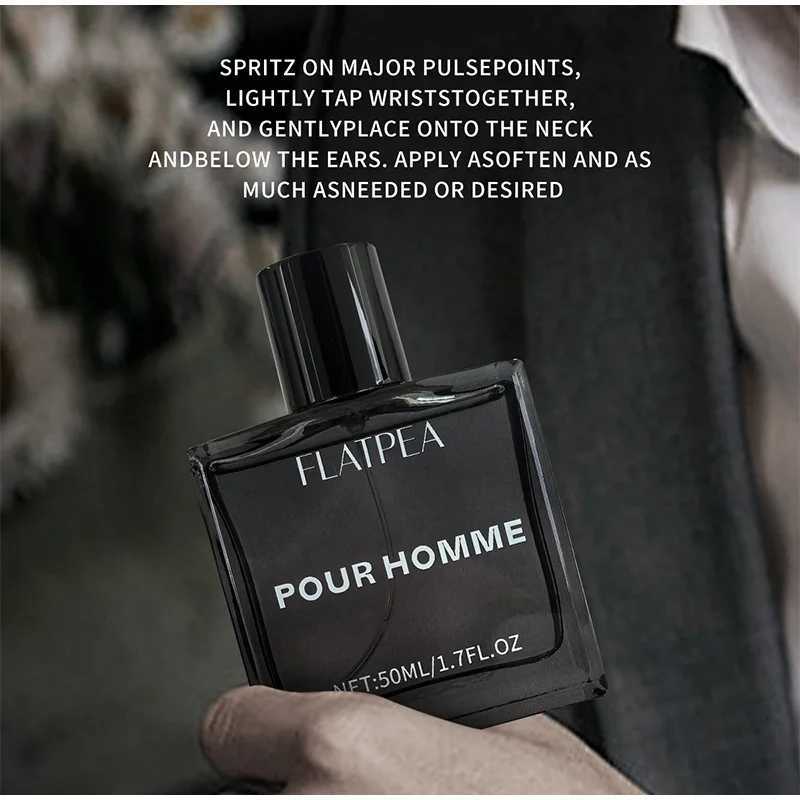 50ml Elegant Man Pour Parfum Seduce Her Brand Sexy Pheromone Mist 50ml Advanced Woody Fragrance Cologne Lasting Eau De Toilette W250712
