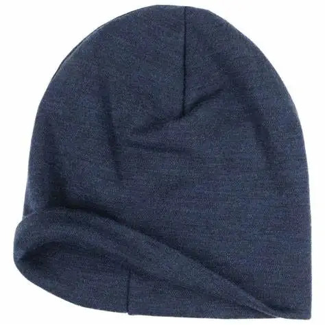 100% Merino Wool Beanie Men Women Unisex Warm Wool hat 2 Layer running riding winter thermals cap Sports Thermal cap 250712