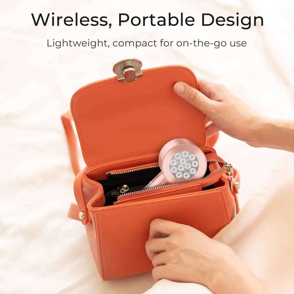 Skin Care Red Light Therapy Aging Infrared Lamp Facial Beauty Anti Acne Wrinkle Remover Device Dark Circles Spots