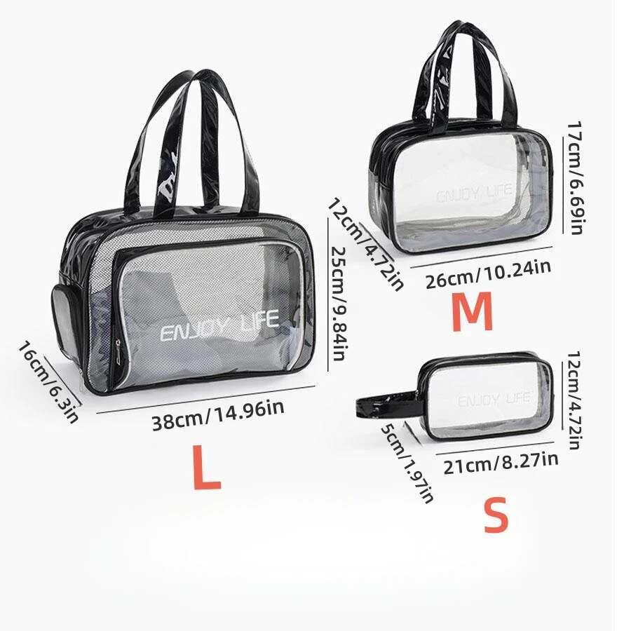 Stadium Events Approved, Transparent Tote, Clear Bag For Gym Concert Sports