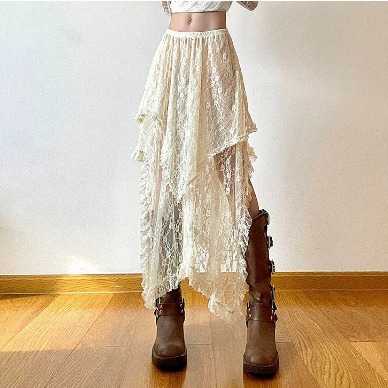Summer New Women's Skirt Travel Style Dress Summer New Fashion Bohemian Style Holiday Belt Long Dress New Fashion Luxury Designer Women's Sk