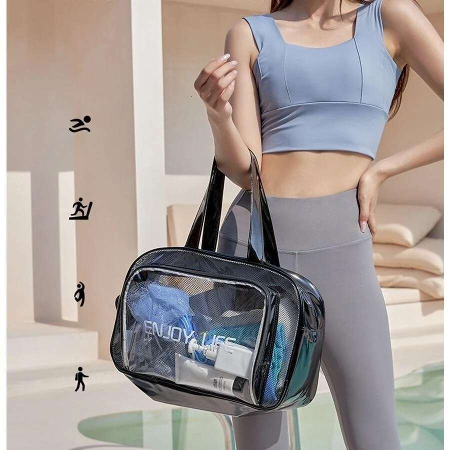 Stadium Events Approved, Transparent Tote, Clear Bag For Gym Concert Sports