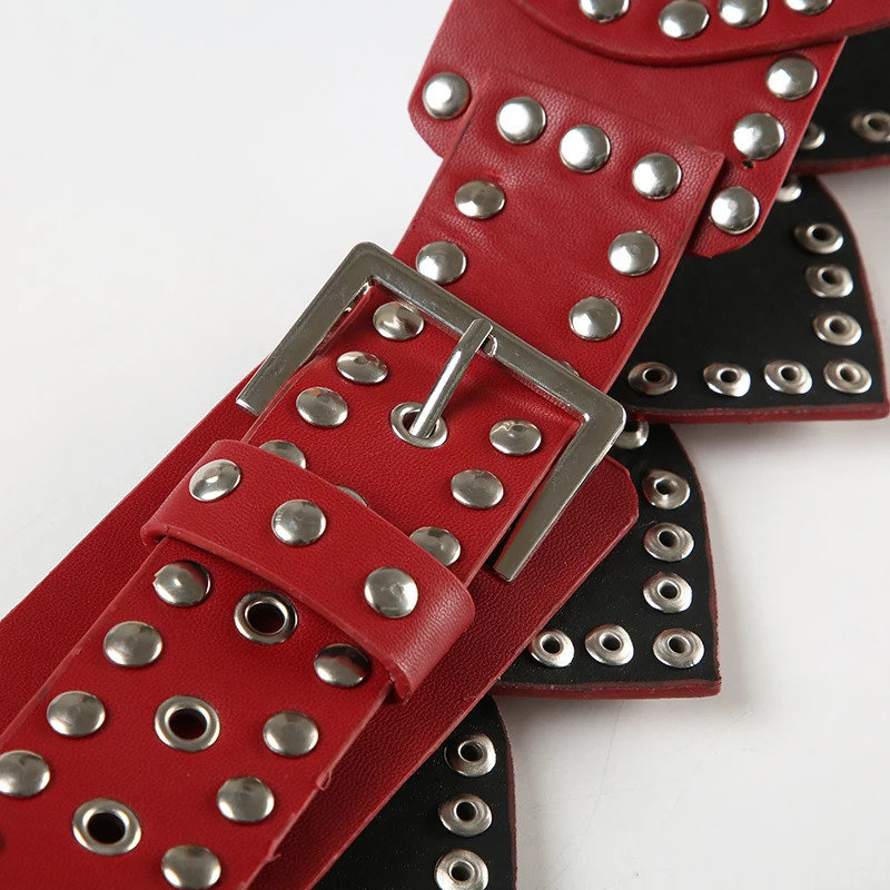 Cuteandpsycho Y2K Fashion Aesthetic PU Belts Vintage Solid Hole Chic PU Belt Streetwear Casual Fairycore Grunge Belts 90s 250711