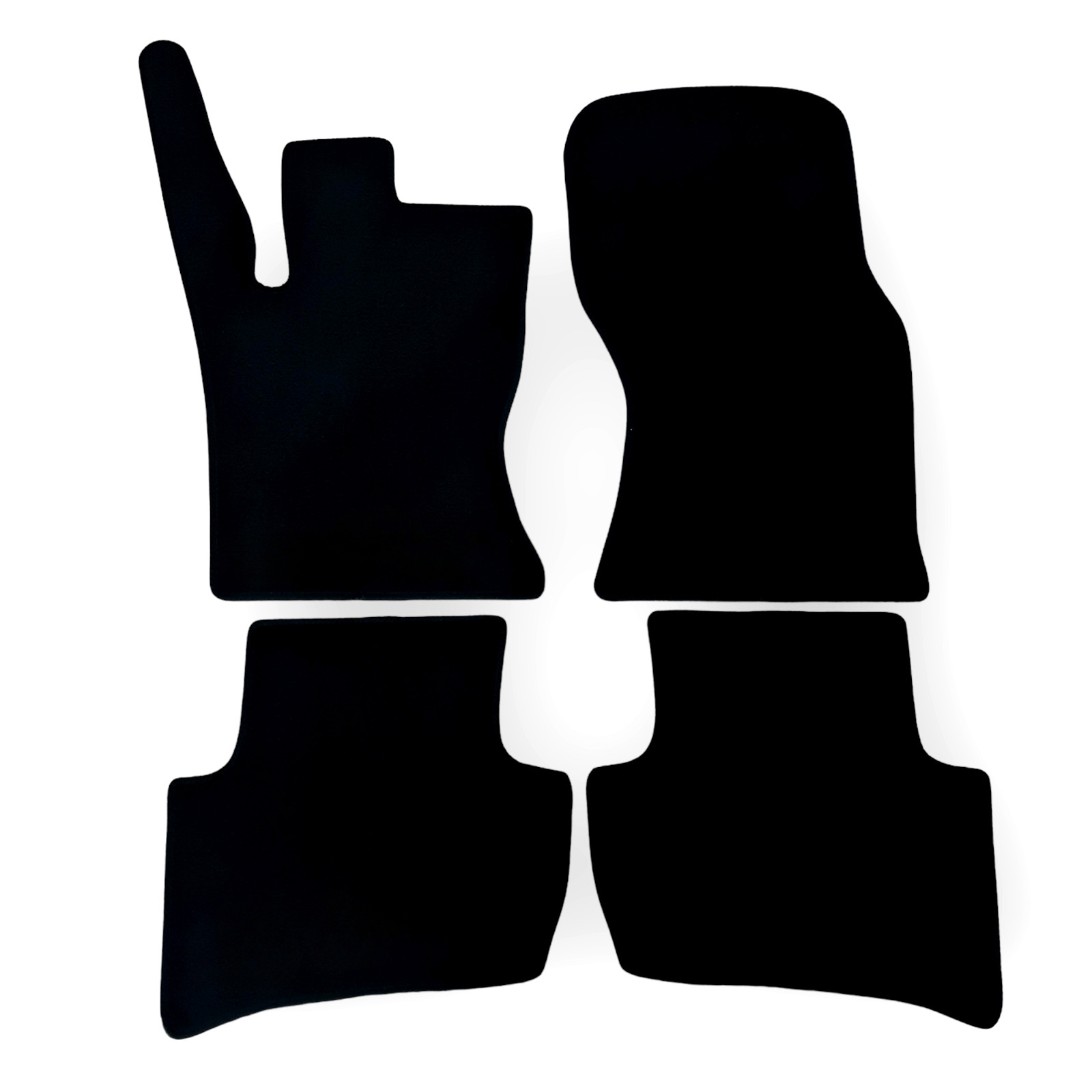 Car Floor Mats For Jaguar F Pace Velour Waterproof Black Carpet Rugs Auto Liners