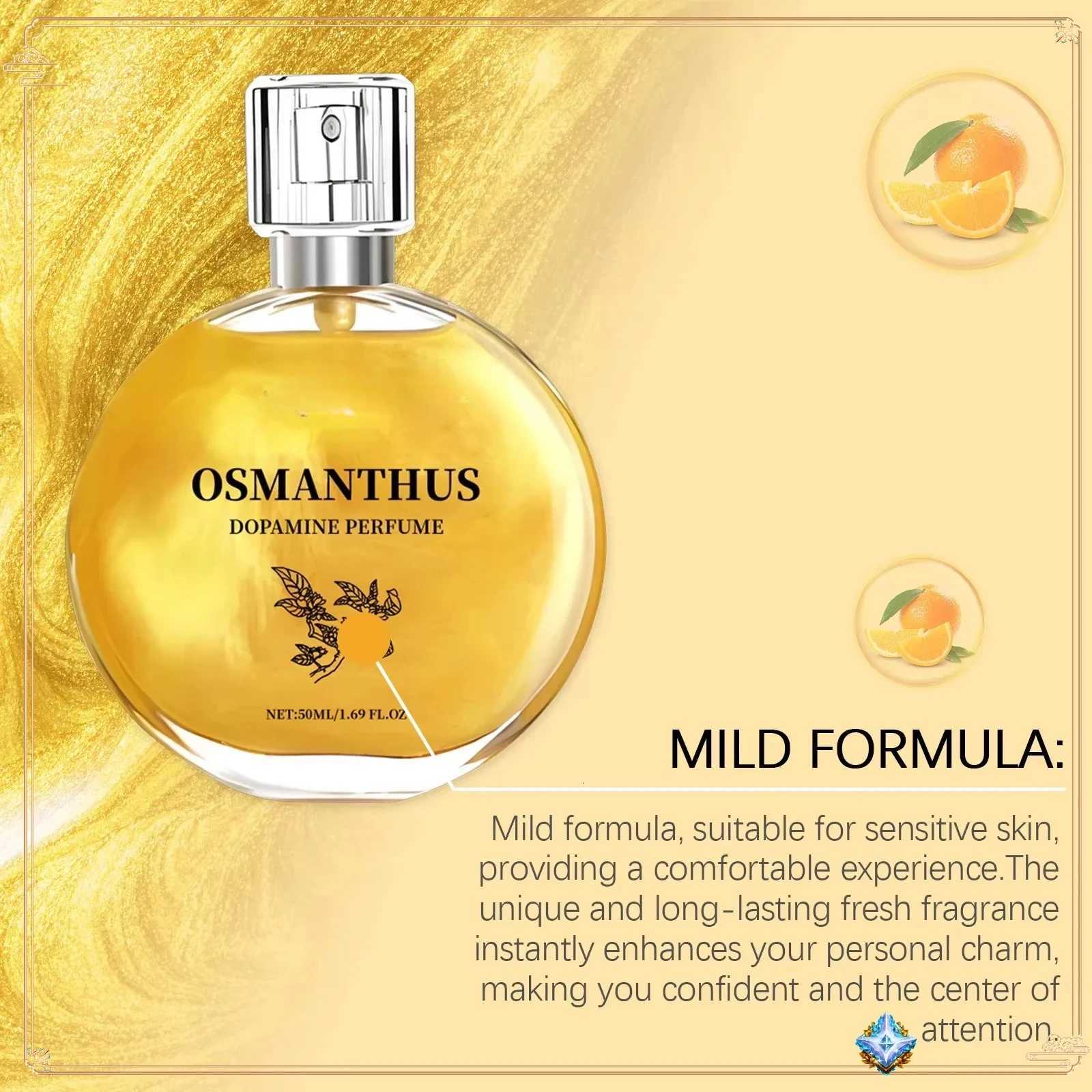 Oriental Floral Gilt Light Osmanthus Fragrance Ultimate Temptation Dating Perfume Lasting Romantic Perfume Fresh Unisex Perfume W250712