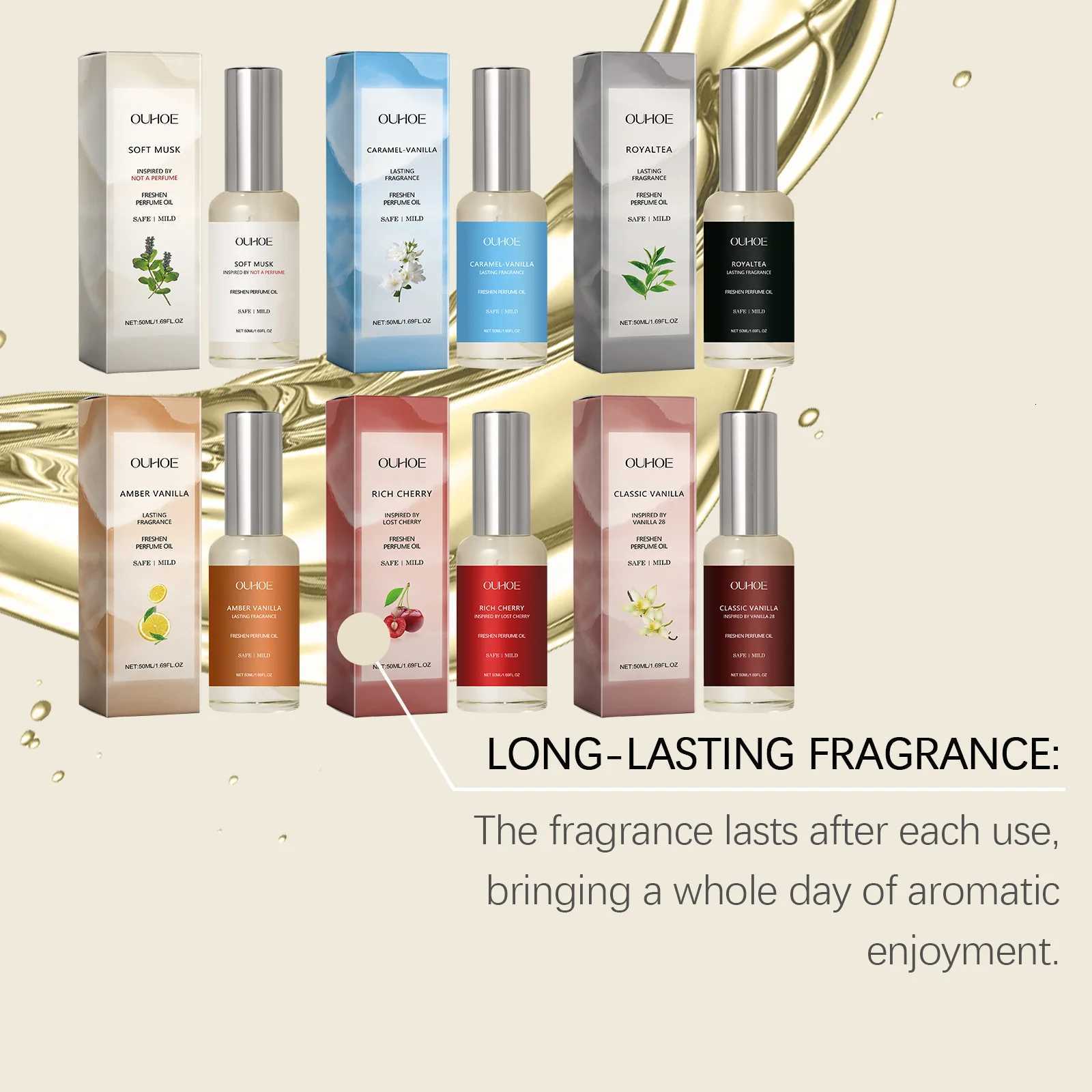 50ml Pheromone Perfume Mist Attract Men Long Lasting Floral Plant Fragrance Dating Flirting Seduction Perfume Gifts W250714