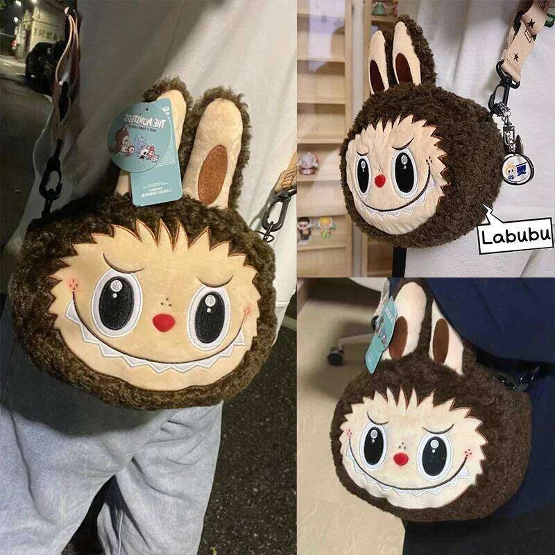 Designer Bags Crossbody Cute Ugly Plush Kids Bag Large Capacity Claw Hine Prize Exchange Storage Pouch In Stock Fast Shipping