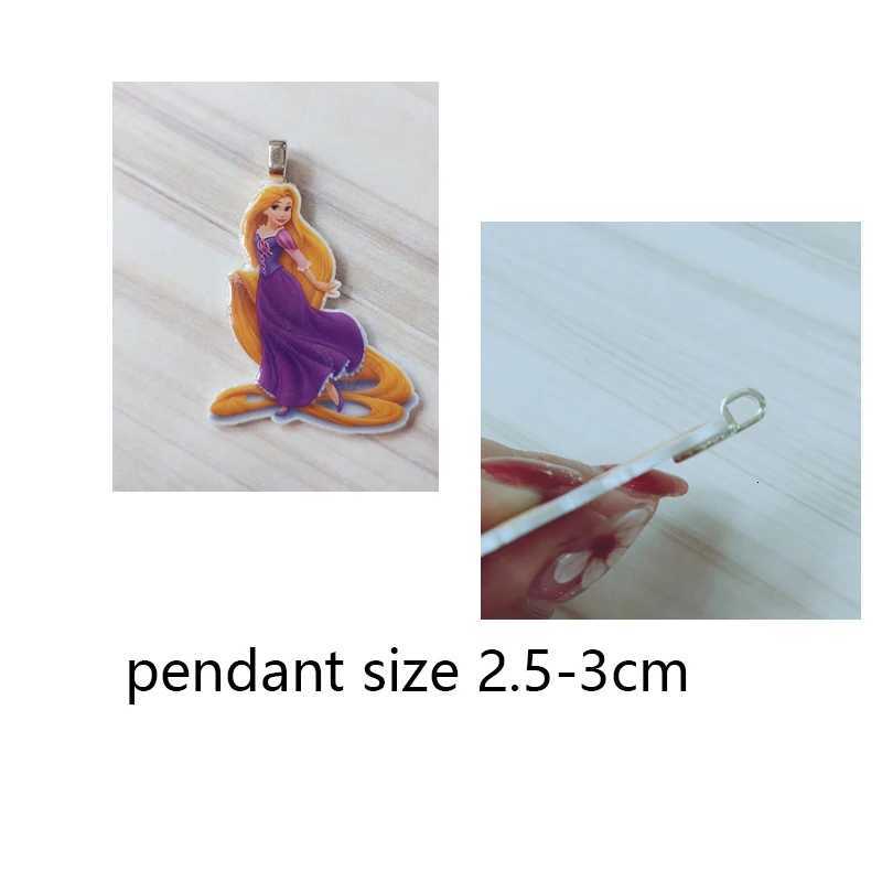 2023 Cartoon Red Panda Acrylic Necklace Pendants Charms Resin Epoxy Handmade Crafts Jewelry Gifts W250712