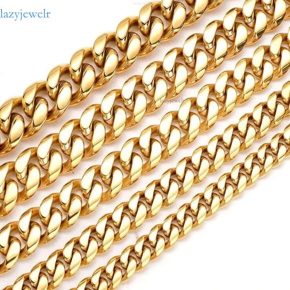 Miami Cuban link designer bracelet men 12mm 14mm Wide Gold Chain Micro Inlaid Moissanite Dia in Buckle Rapper Hip Hop Jewelry Women Personalize Gift