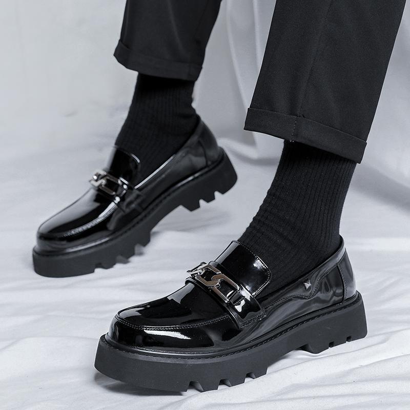 Free shipping New casual shoes men women loafers thick soled comfortable fashion business shoes