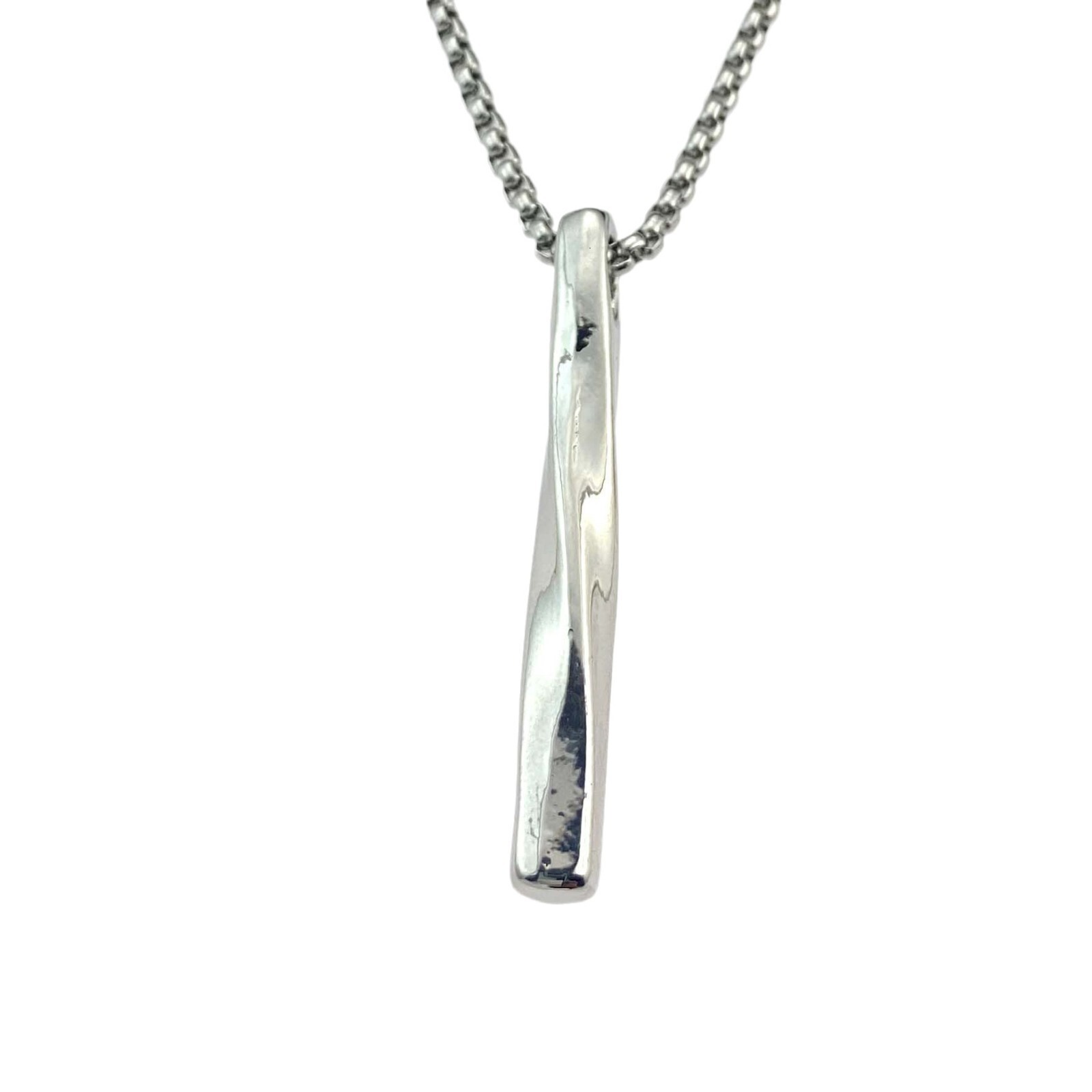 Luxury Jewelry Designer Jewelry Versatile Titanium Steel Chain Hip-hop Necklace For Men Trendy Brand Street Style Unique Twisted Pendant Disco Sweater