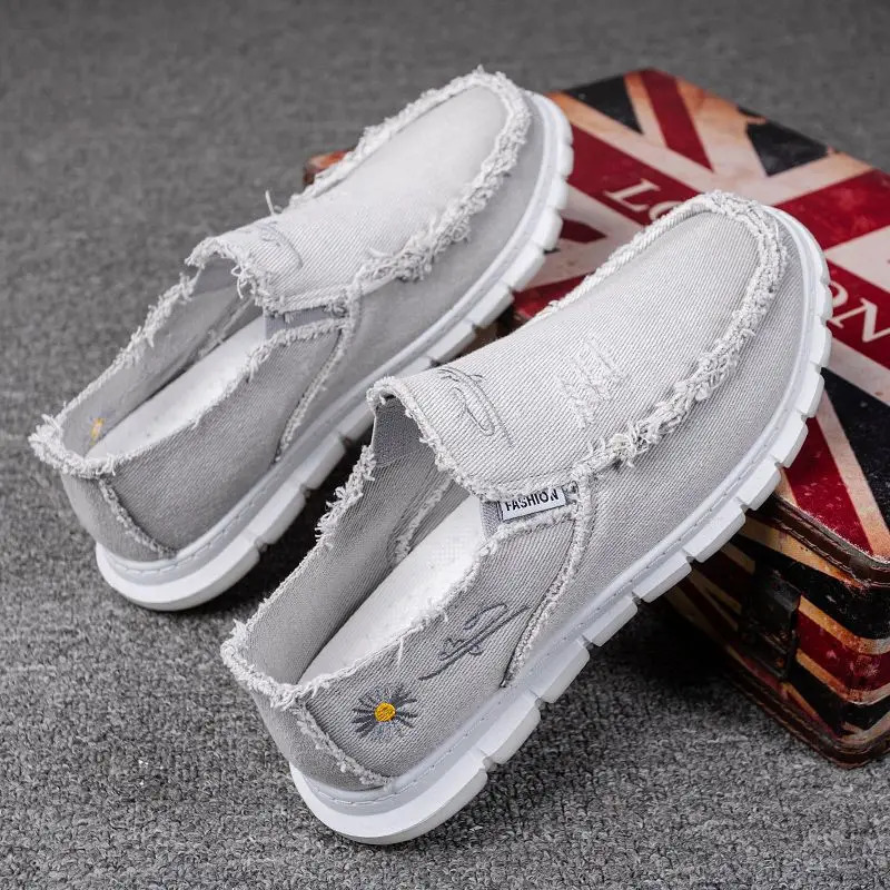 Fashion Print Canvas Shoes Men Breathable Light Sports Shoe Old Beijing Men espadrille shoes Male Casual Sneakers 250712
