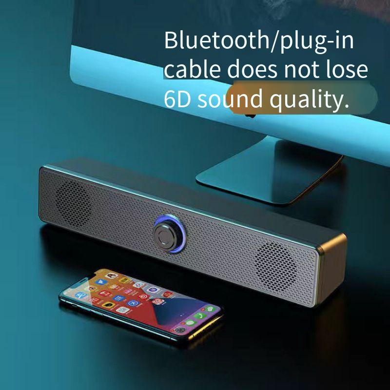 Designer brand new AI smart wireless Bluetooth dual speaker mobile phone computer home card subwoofer
