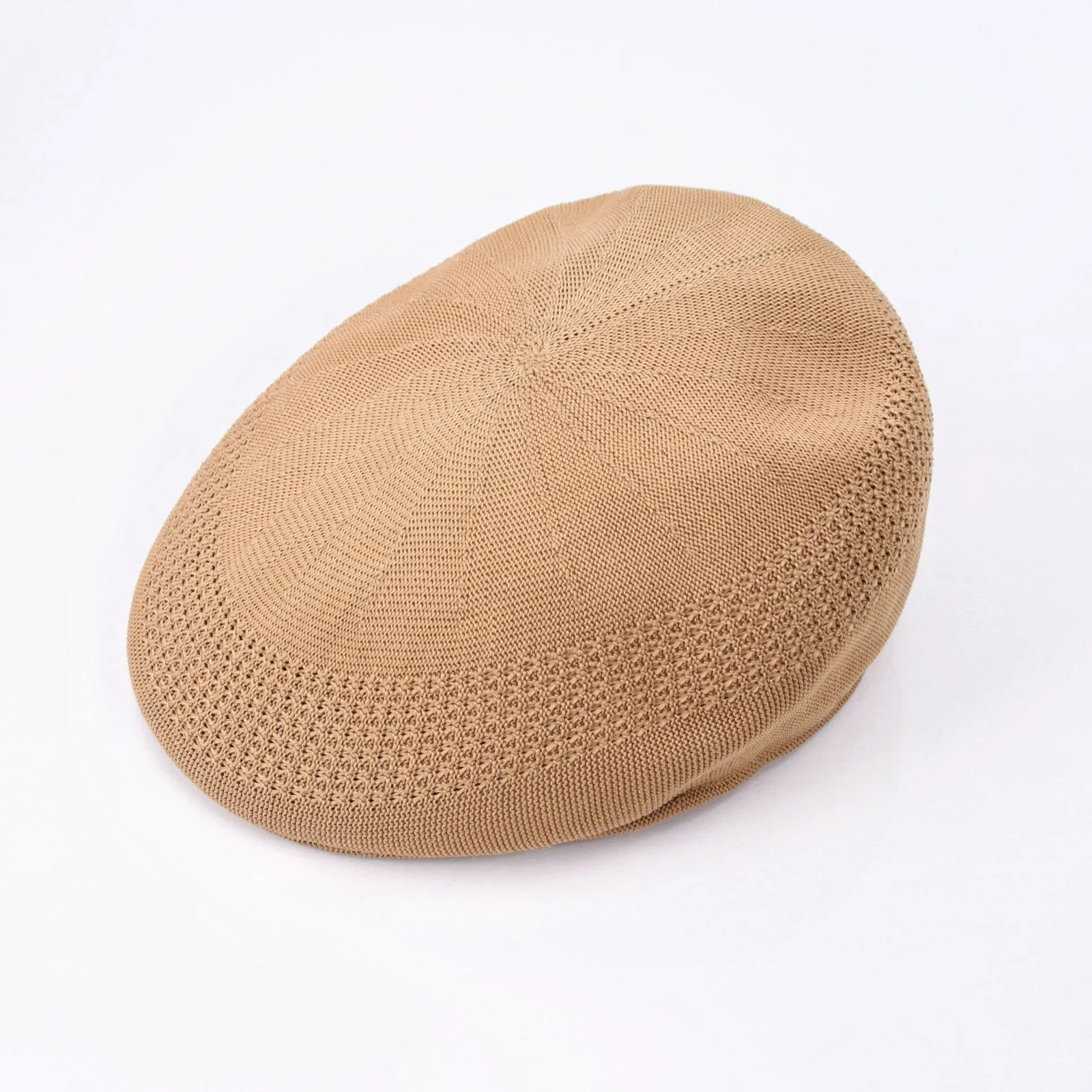 Solid Color Beret Hat Women Men Breathable Berets Cap Mesh Spring Summer red black navy 250712
