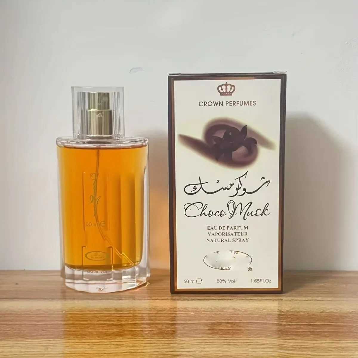 50ml Choco Musk Crown Perfume Long Lasting Vanilla Chocolate Flavor Fragrance Eau De Parfum Spray Z250729