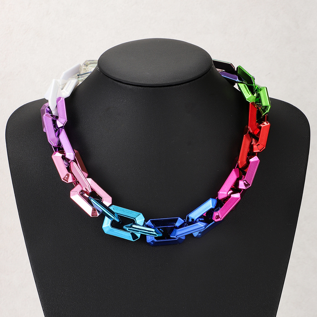 Luxury Jewelry Designer Jewelry Quenching Bamboo Joint Titanium Steel Necklace Trendy Men's Unique Niche High-end Hip-hop Style Chain Trendy Bran