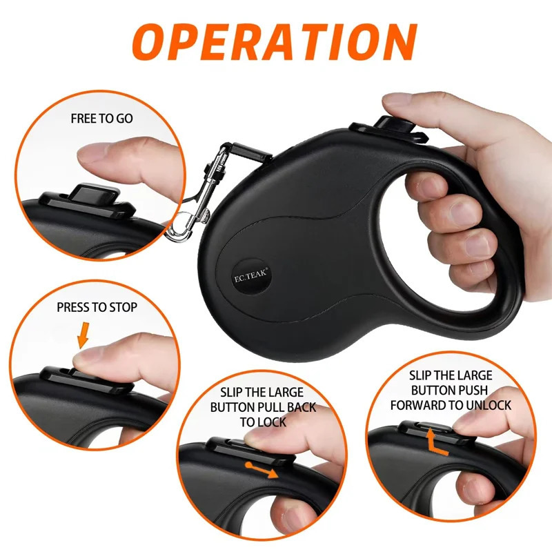 Pet Leash Automatic Retractable Dog Leash Automatic Retractable Leash Dog Pet Walking Artifact 250709