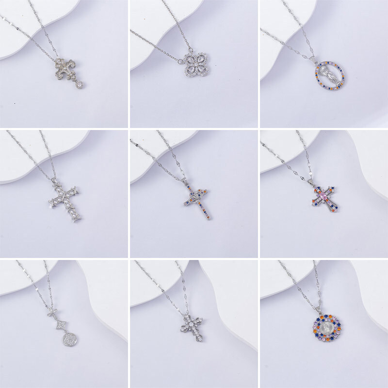 Luxury Jewelry Designer Jewelry Necklace Niche Design Simple Fashion Pendant Unisex High-end Light Luxury Temperament Collarbone Chain Titanium Steel 