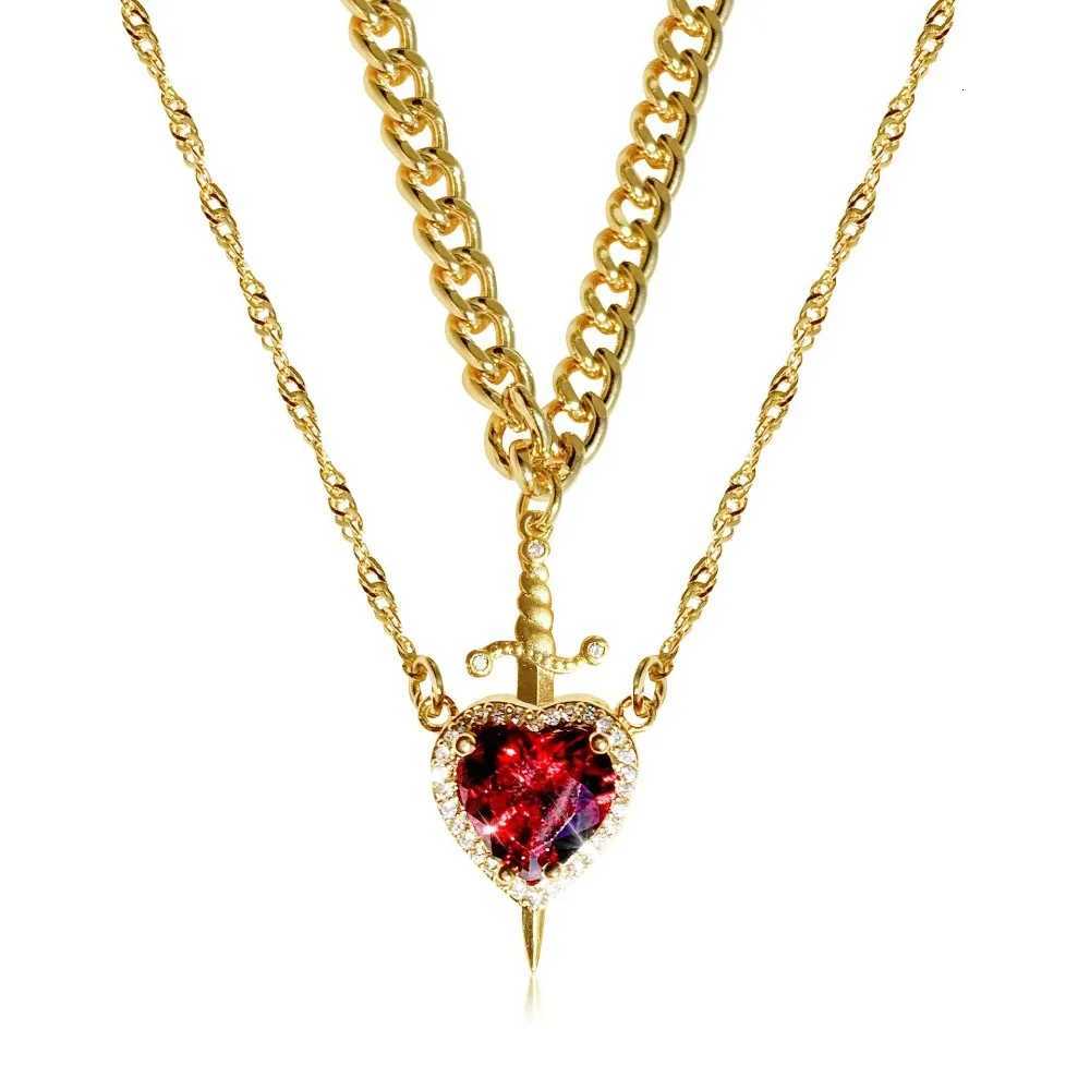 And The Huntsman Coup Necklace And Sword Pendant Necklace For Wen Rantic Vantines Day Jewelry Gifts W250712