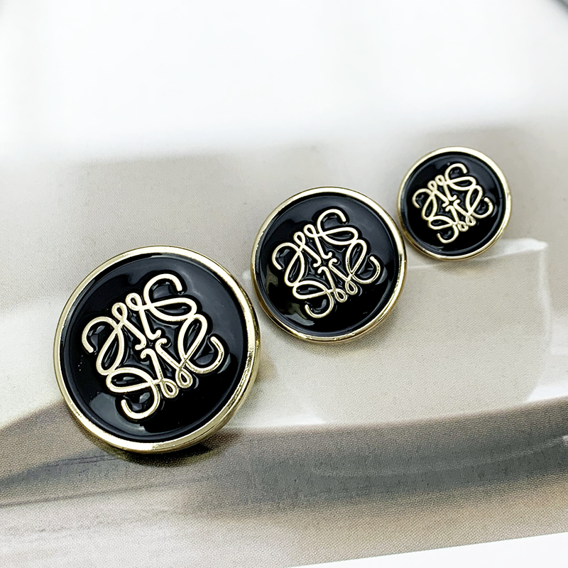 6 pieces/bag 12mm small high-end metal small button shirt cardigan with small buttons on the cuffs, versatile metal buttons