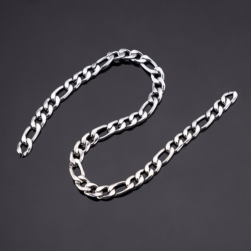 Luxury Jewelry Designer Jewelry Stainless Steel NK3:1 Polished Chain DIY Necklace Bracelet Mirror Chain Fashion Personality Decoration Chain