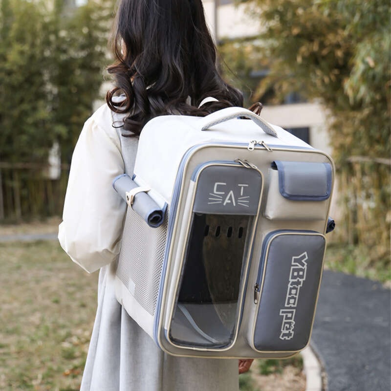 Backpack Four Seasons Universal Anti-Stress Handheld Breathable Pet Summer Cat Bag Portable for Outing
