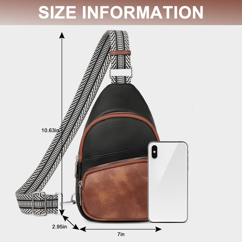 2025 new small women's crossbody bag fashionable versatile shoulder cell phone bag casual soft leather travel chest bags