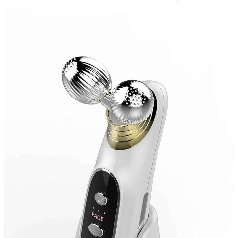 Portable EMS Double Roller Face RF Radio Frequency Hine Tightens And Enhances Massage Facial Beauty Device