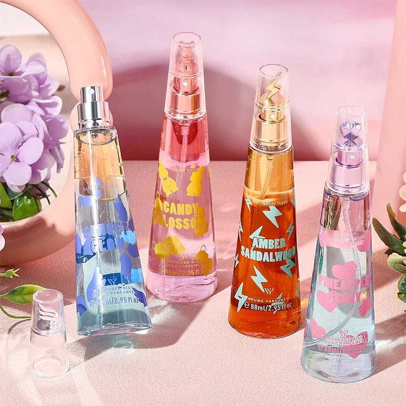 Pheromone Women Long Lasting Fragrance Body Spray Perfume Candy Sweet Floral Fruity Amber Sandalwood Pineapple Peony 88ml Parfum W250712