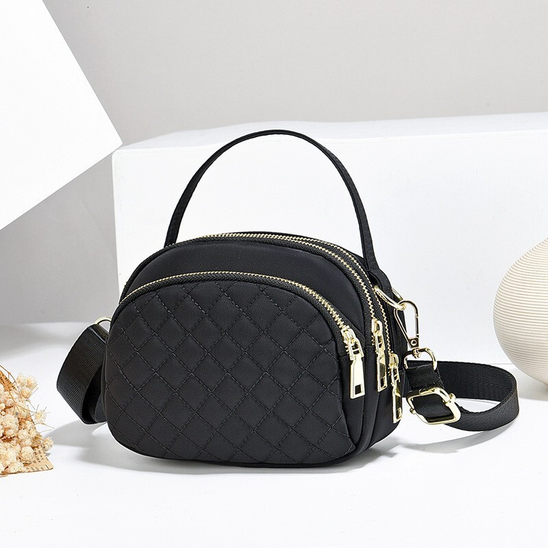 Free Shipping Designer Bag Women's Bag 2025 New Fashion Multi-layer Mini Handbag Women's Small Bag Luxury Bag Single Shoulder Crossbody Bag