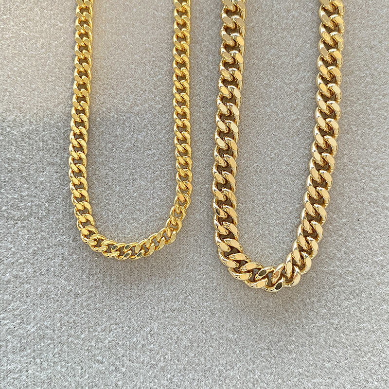 Luxury Jewelry Designer Jewelry Niche Light Luxury Retro Necklace Internet Celebrity Hot Item Chain Accessory Collarbone Chain Men's Fashion High