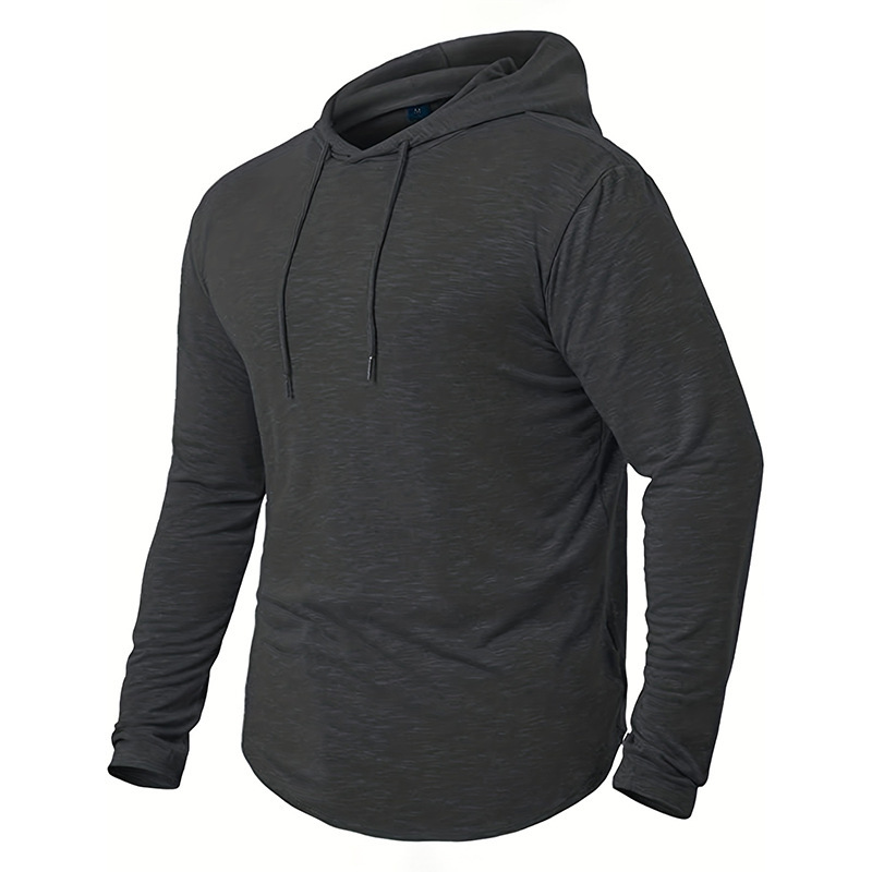 G625615 hooded sweatshirt men's European and American trendy large size outdoor casual clothing tops men's jacket