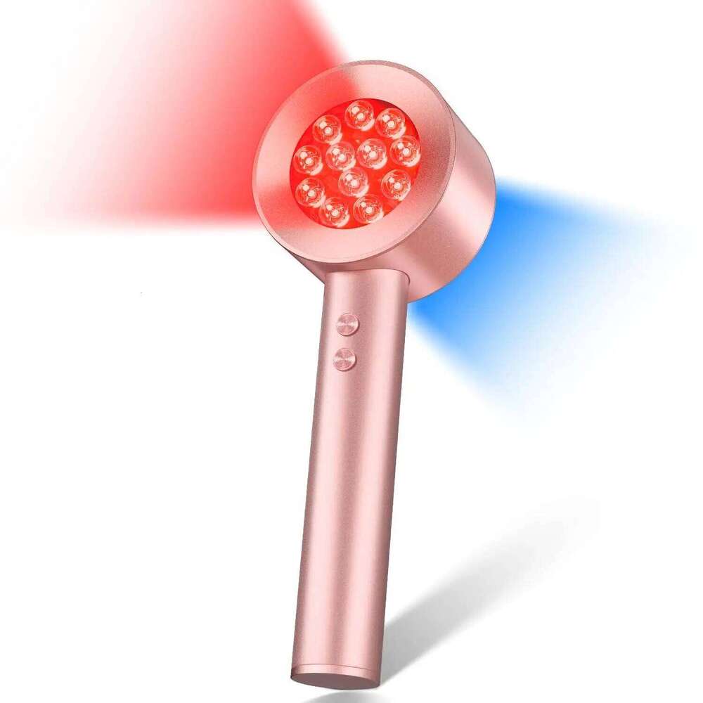 Skin Care Red Light Therapy Aging Infrared Lamp Facial Beauty Anti Acne Wrinkle Remover Device Dark Circles Spots