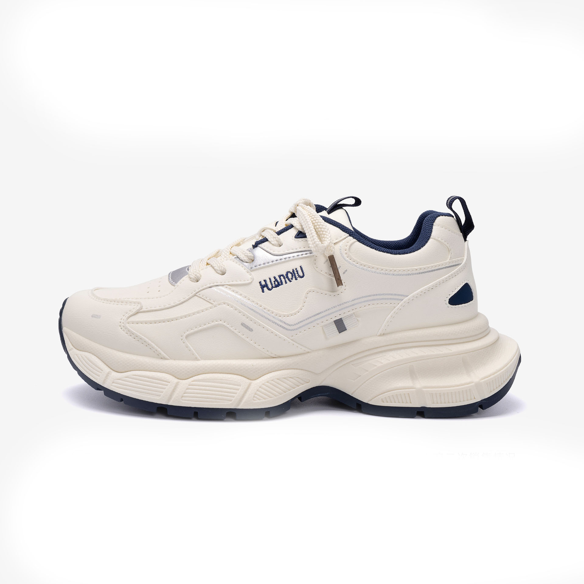 Free shipping 2025 brand new designer thick soled shoes for men summer men shoes trendy and versatile sports shoes men casual shoes