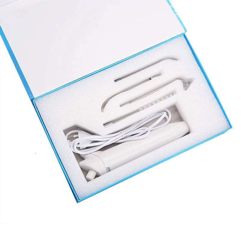 Portable High Frequency Facial Hine For Skin & Hair Care D'arsonval Violet Ray Wand With 4 Tubes