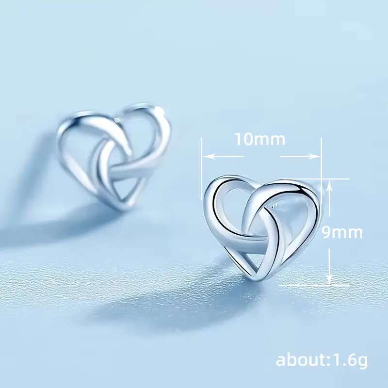 Custom Minimalist Style Clover Design Earrings for Fashion Party Gift Silver/Gold/Rose Gold Plated CZ Stud Earrings Women