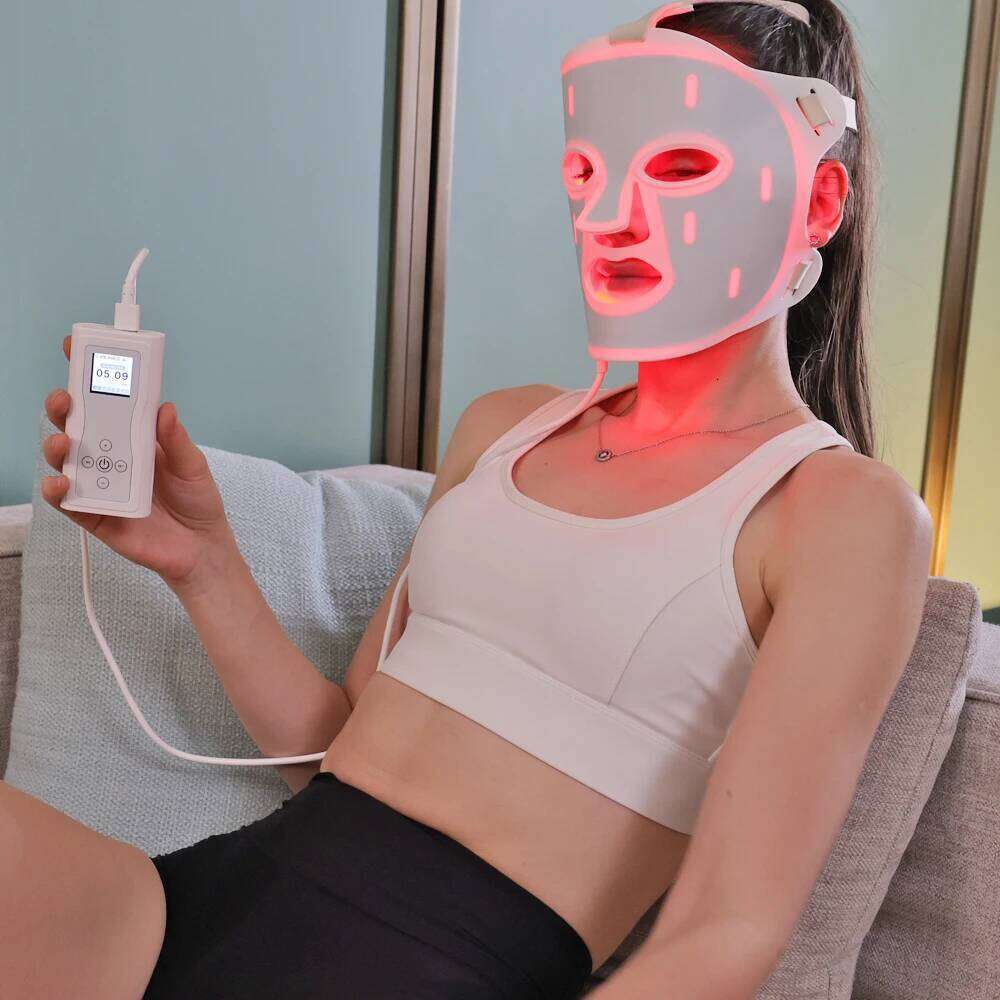 630Nm,460Nm,520Nm,850Nm Near Infrared Red Face Light Skin Led Therapy Mask