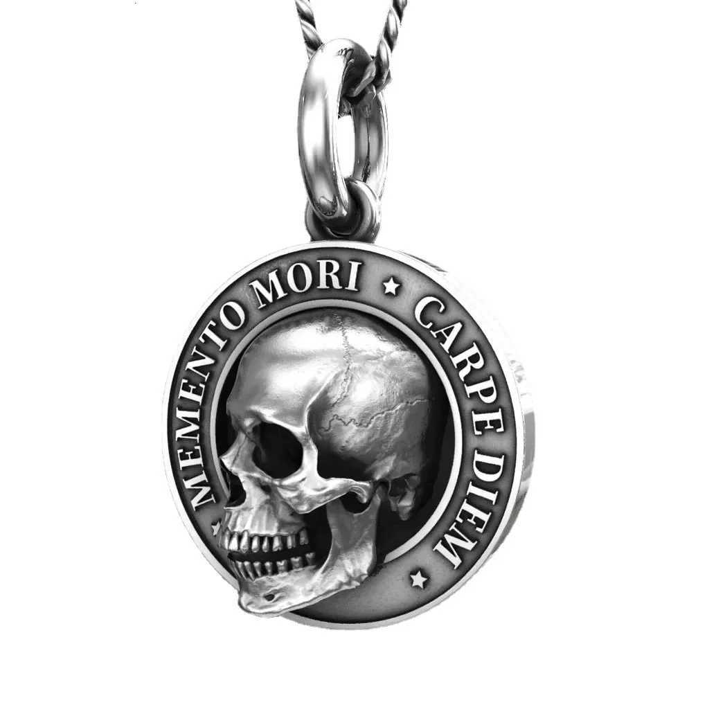 2025 MENTO MORI CARPE DI Necklace Morial Skl Pendant Commemorating The 400th Anniversary of Molires Birth W250712