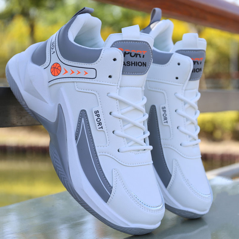 New High-top Basketball Shoes Men Outdoor Sneakers Men Wear Resistant Air Cushioning Baseball Shoes Male Breathable Sport Shoes