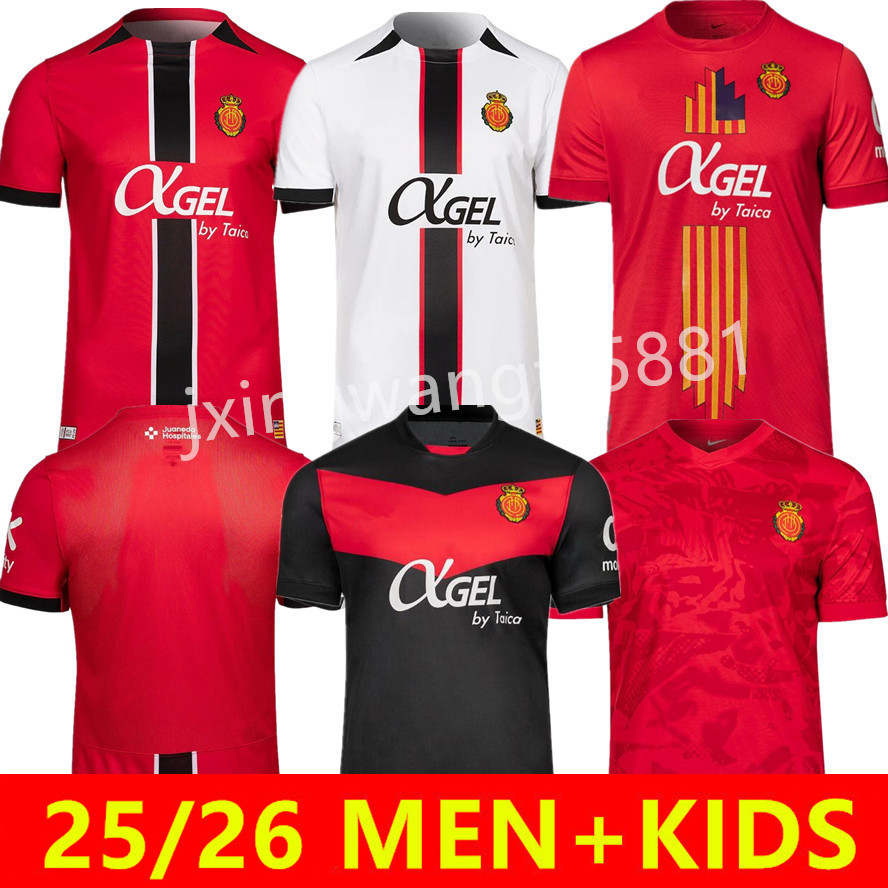 2025 2026 RCD Mallorca Home Away third Soccer Jerseys SANCHEZ ABDON A. RAILLO VALJENT MURIQI BABA GRENIER 25 26 special Mens kids kits Football Shirt