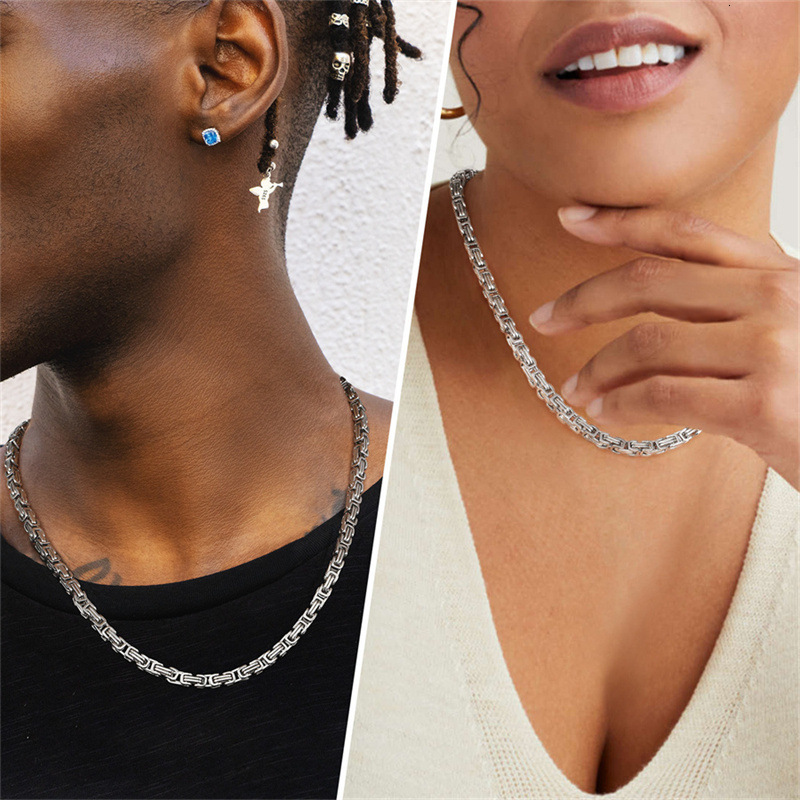 Luxury Jewelry Designer Jewelry Non-fading New Style Kuang Biao Gao Qiqiang Same Style Hip-hop King Chain Street Disco Trend Versatile Necklace Titani