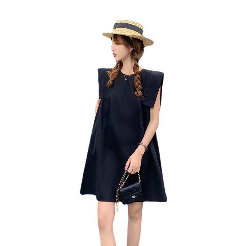 DR199 New solid color temperament hide flesh petite light mature style skirt trend