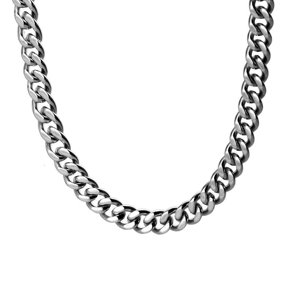 Luxury Jewelry Designer Jewelry European And American Chain Necklace Hip Hop Unisex Trendy Ins Style Exaggerated Titanium Steel Non-fading High Street