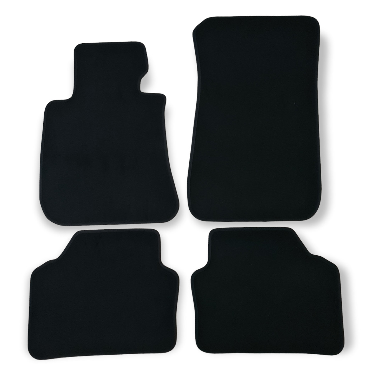 Car Floor Mats For BMW 3 M3 E90 Velour Waterproof Black Carpet Auto Liners New