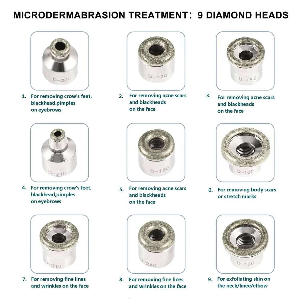 Wireless Dia Microdermabrasion Hine For Blackhead Acne Removal Deep Cleaning Anti Aging Wrinkle Care Tool