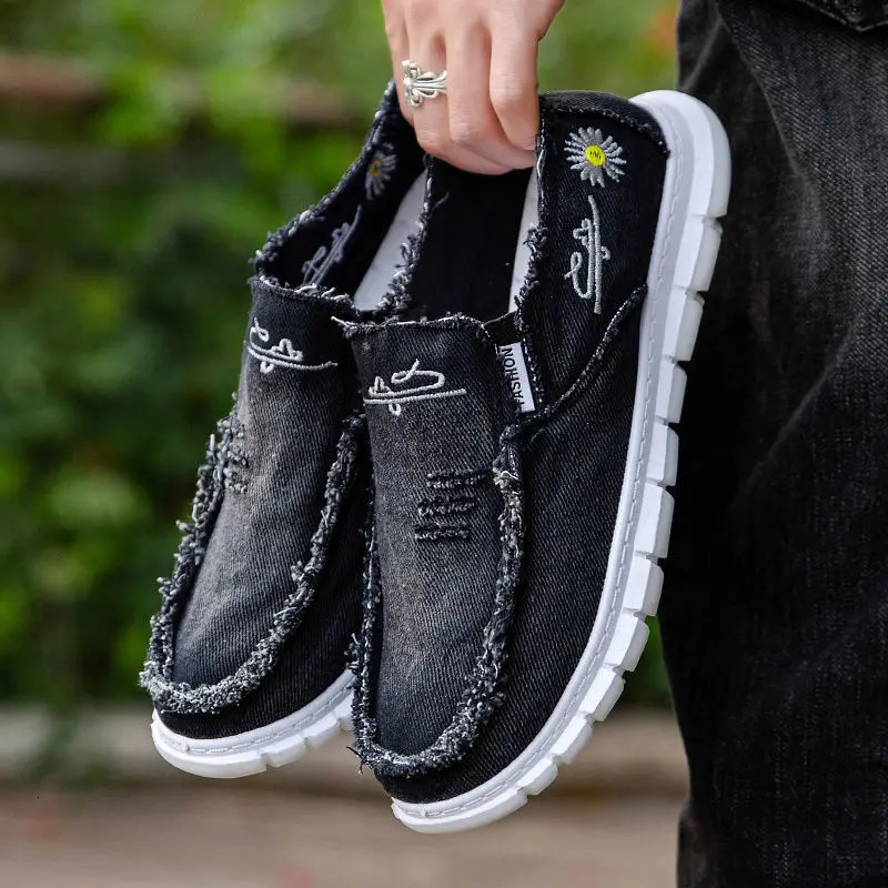 Fashion Print Canvas Shoes Men Breathable Light Sports Shoe Old Beijing Men espadrille shoes Male Casual Sneakers 250712