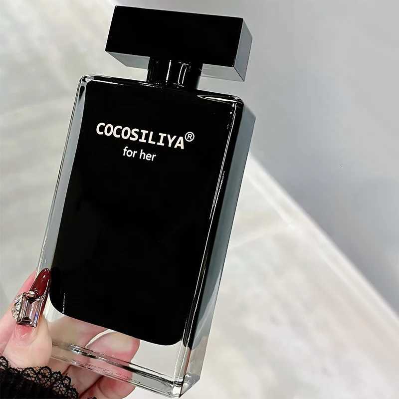 Cocosiliya for Her Musk Flower Eau de Toilette Black Red Bottle Perfume Noble Ladies Perfume Dating Pheromone Large Bottle 120ml W250712