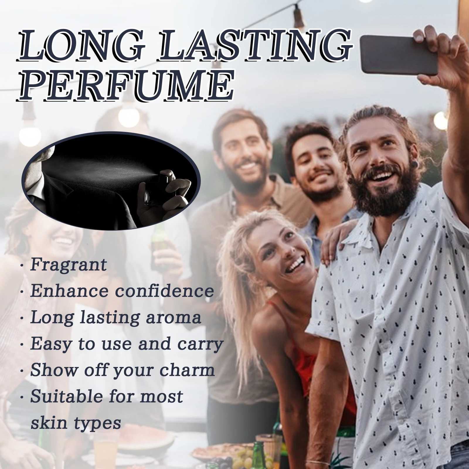 50ml Men Glamor Perfume Spray Cologne Light Fragrance Fresh Pheromone Romantic Couple Dating Gentleman Charming Perfume Z250809