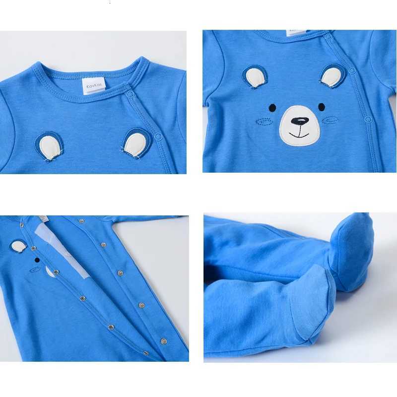 1/3 Pcs Baby Boys Rompers Print Overalls Cotton Infant Clothing Kids Jumpsuit Newborn Pajamas 0-3 Months Z250712