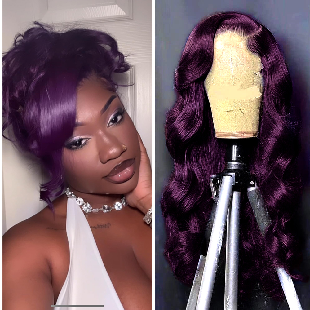 Light Pink Lace Front Wig 13x4 Look Like Really Human Hair Wigs Long Body Wave Synthetic Lace Hair Natural Hairline Heat Resistant Daily 200 Density T